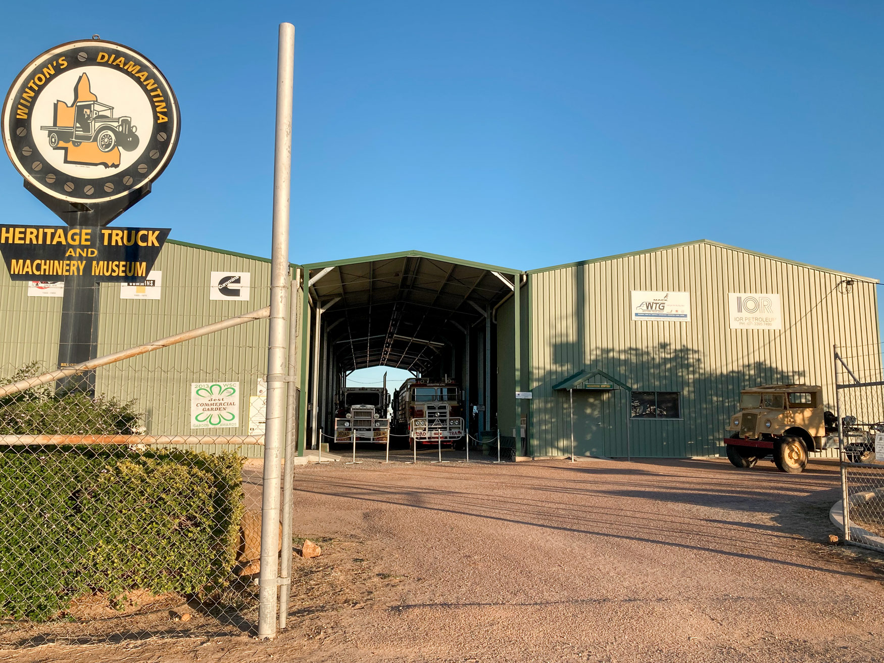 Winton Heritage Truck and Machinery Museum entry